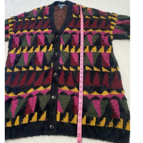 ModCloth Sweater Putting The Pieces Together Womens Size Small oversized chunky - Picture 8 of 8